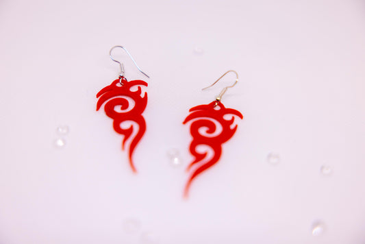 3d Printed Tribal Earrings
