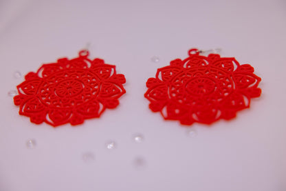 Mandala Earrings - Large
